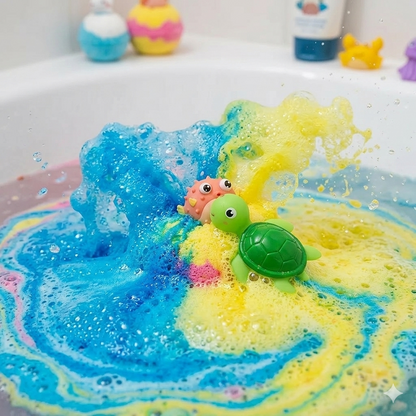 AquaSurprise Kids™ - bath bombs for kids with toys inside