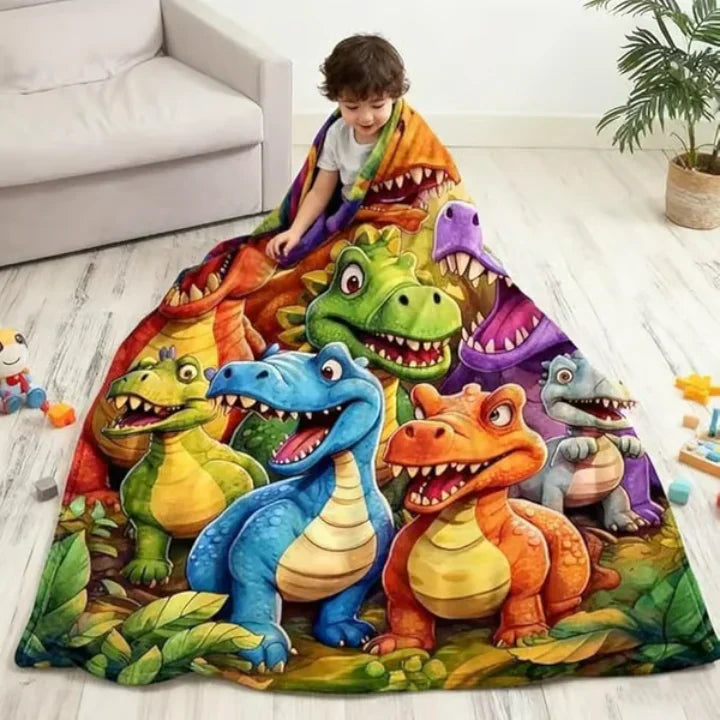 3D Dinosaur Blanket